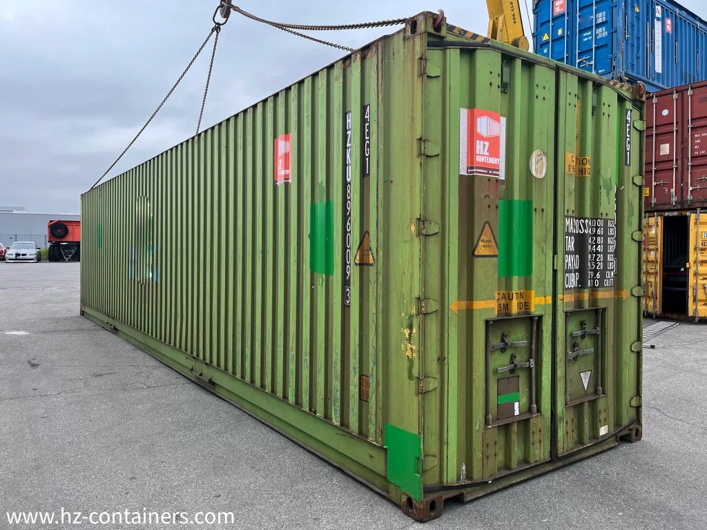 Lodní kontejner 40'HC Pallet Wide
Shipping Container 40'HC Pallet Wide